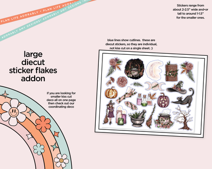 Bad Witch Club Weekly Kit Deco Pages - All Sizes