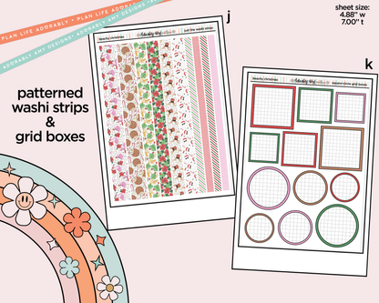 Beachy Christmas Weekly Kit Addons - All Sizes - Strips, Smears and More!