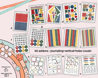 Tale as Old as Time Weekly Kit Addons - All Sizes - Strips, Smears and More! - Adorably Amy Designs