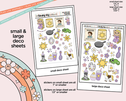 Best Day Ever Fairytale Themed Weekly Kit Deco Pages - All Sizes