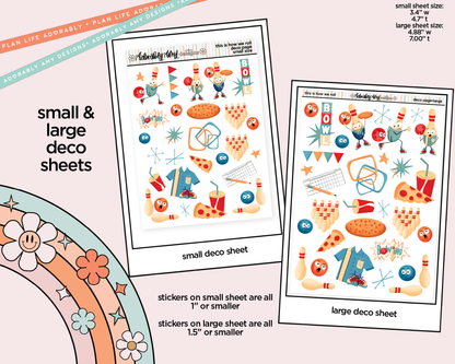 This is How We Roll Bowling Weekly Kit Deco Pages - All Sizes - Adorably Amy Designs