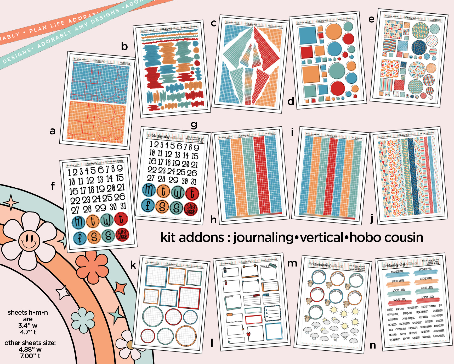 This is How We Roll Bowling Weekly Kit Addons - All Sizes - Strips, Smears and More! - Adorably Amy Designs