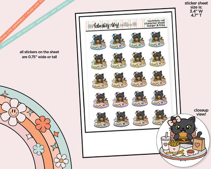 Toothless Cat Candy Time Decoration Character Planner Stickers