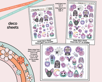I See Through You Weekly Kit Deco Pages - All Sizes