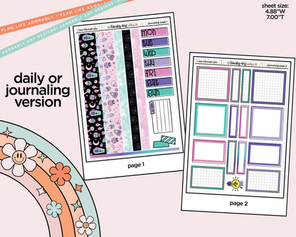 Journaling and Daily Planning I See Through You Planner Sticker Kit