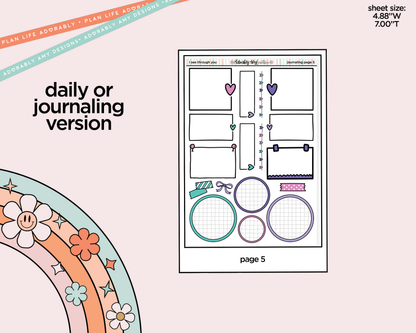 Journaling and Daily Planning I See Through You Planner Sticker Kit