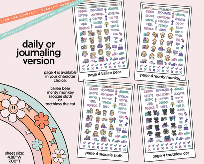 Journaling and Daily Planning I See Through You Planner Sticker Kit