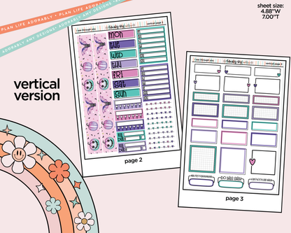 Vertical I See Through You Collection Kit for Vertical Standard Size Planners or Insert