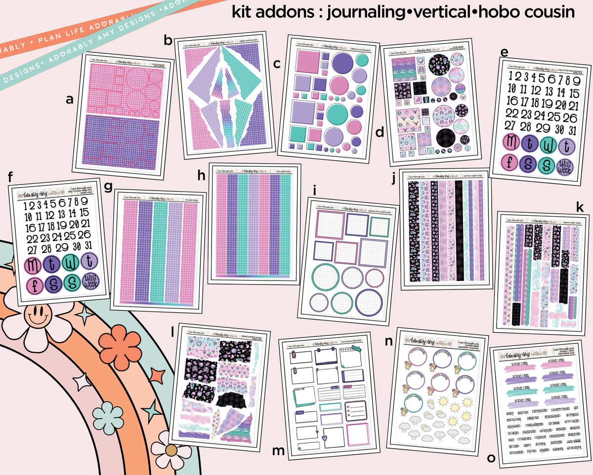 I See Through You Weekly Kit Addons - All Sizes - Strips, Smears and More!