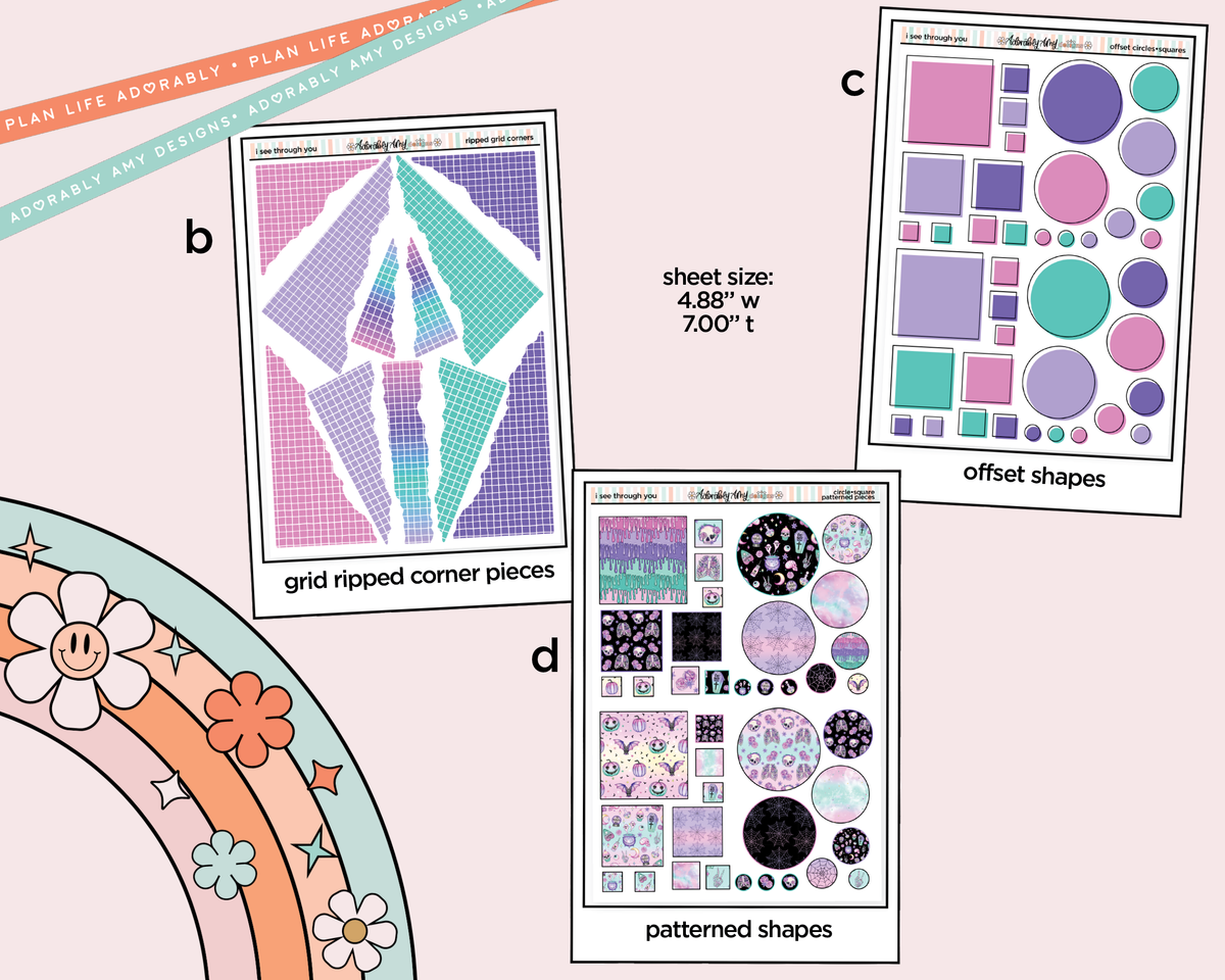I See Through You Weekly Kit Addons - All Sizes - Strips, Smears and More!