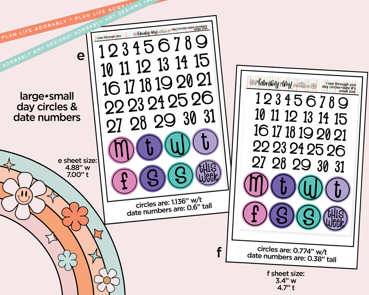 I See Through You Weekly Kit Addons - All Sizes - Strips, Smears and More!