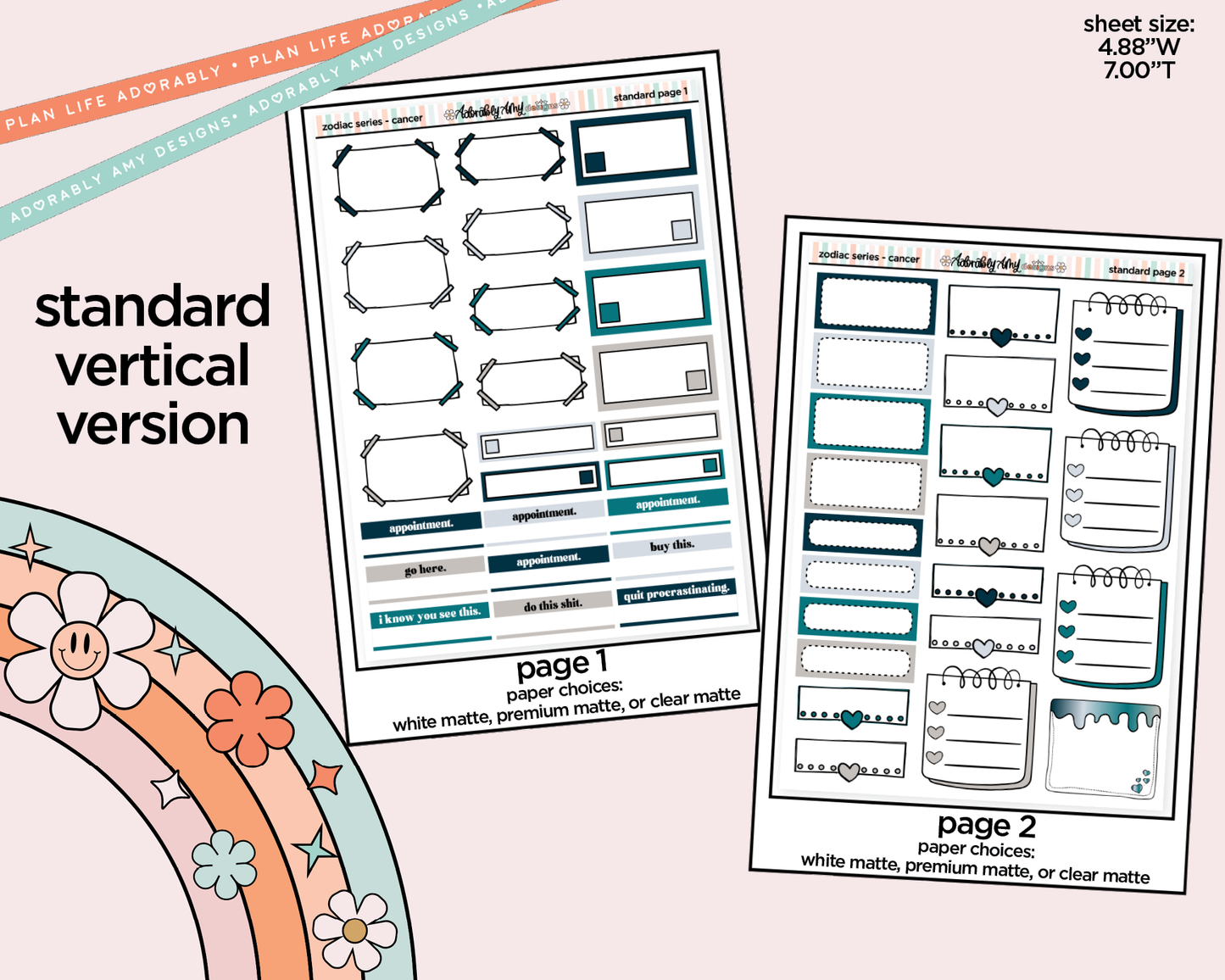 Zodiac Series - Cancer Standard Size Limited Edition Bundle