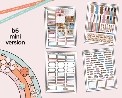 Mini B6 Cookie is the Answer Planner Sticker Kit sized for ANY Vertical Insert