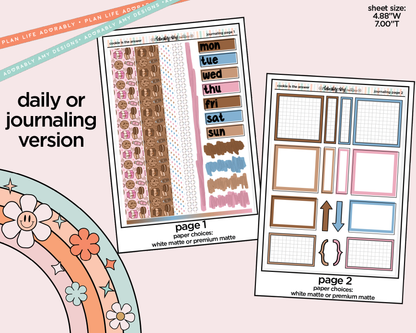 Journaling and Daily Planning Cookie is the Answer Planner Sticker Kit