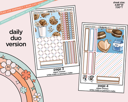 Daily Duo Cookie is the Answer Weekly Planner Sticker Kit for Daily Duo Planner