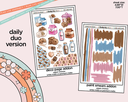 Daily Duo Cookie is the Answer Weekly Planner Sticker Kit for Daily Duo Planner