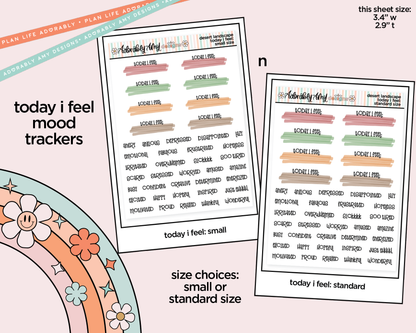 States Collection -Arizona Desert Landscape Weekly Kit Addons - All Sizes - Strips, Smears and More!