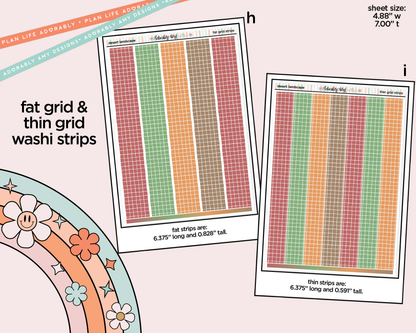 States Collection -Arizona Desert Landscape Weekly Kit Addons - All Sizes - Strips, Smears and More!