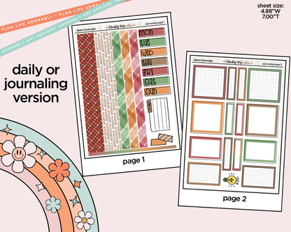 Journaling and Daily Planning States Collection -Arizona Desert Landscape Planner Sticker Kit