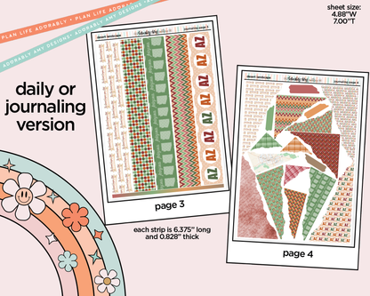Journaling and Daily Planning States Collection -Arizona Desert Landscape Planner Sticker Kit