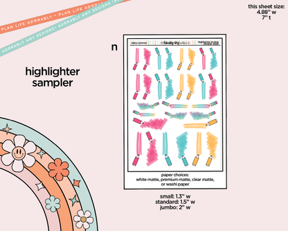 Enjoy Summer Weekly Kit Addons - All Sizes - Strips, Smears and More!