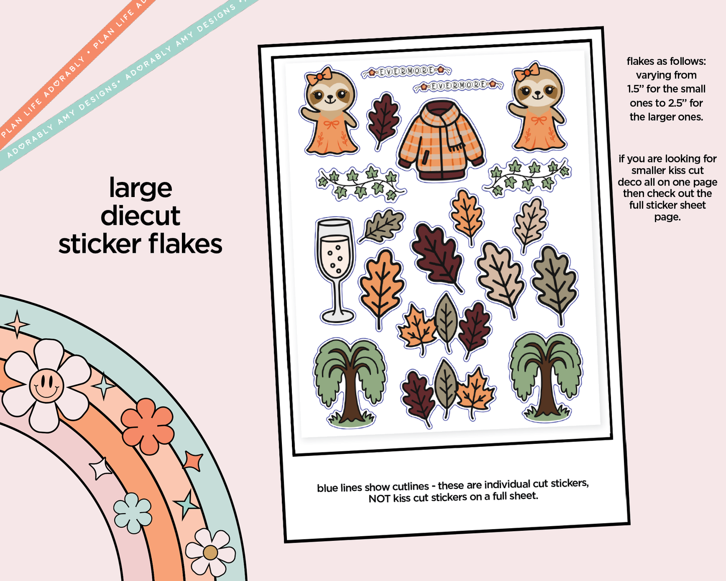 Eras Collection - The Bundle Cutie Trio Decoration Character Planner Stickers