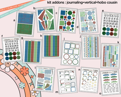 The Evergreen State Weekly Kit Addons - All Sizes - Strips, Smears and More! - Adorably Amy Designs