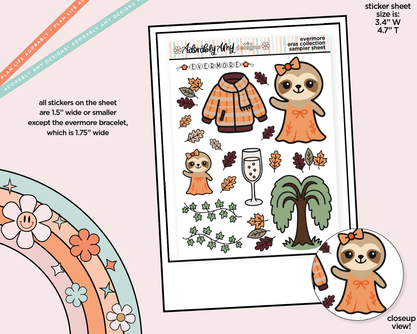 Eras Collection - The Bundle Cutie Trio Decoration Character Planner Stickers