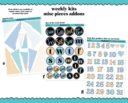 Game Over Watercolor Weekly Kit Addons - All Sizes - Deco, Smears and More!
