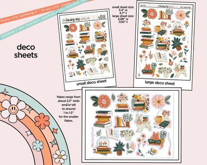 Get Lost in Books Weekly Kit Deco Pages - All Sizes