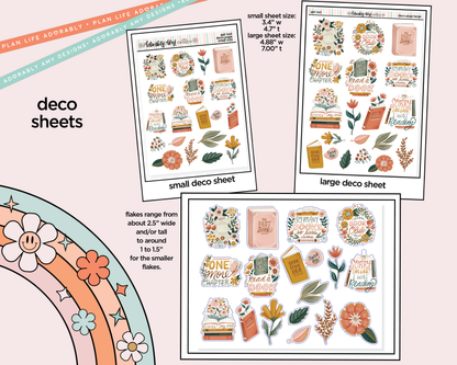Get Lost in Books Weekly Kit Deco Pages - All Sizes
