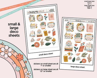 Get Lost in Books Weekly Kit Deco Pages - All Sizes