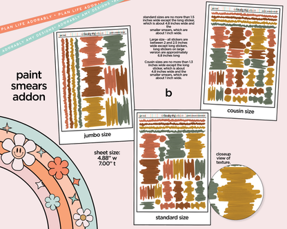 Get Lost in Books Weekly Kit Addons - All Sizes - Strips, Smears and More!