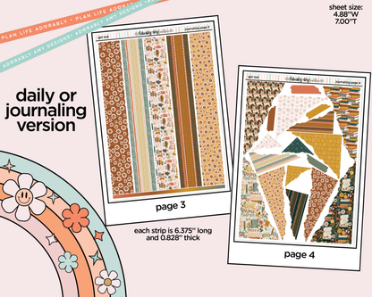 Journaling and Daily Planning Get Lost in Books Planner Sticker Kit