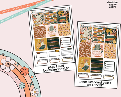 Vertical Get Lost in Books Kit for Vertical Standard Size Planners or Insert