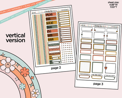 Vertical Get Lost in Books Kit for Vertical Standard Size Planners or Insert