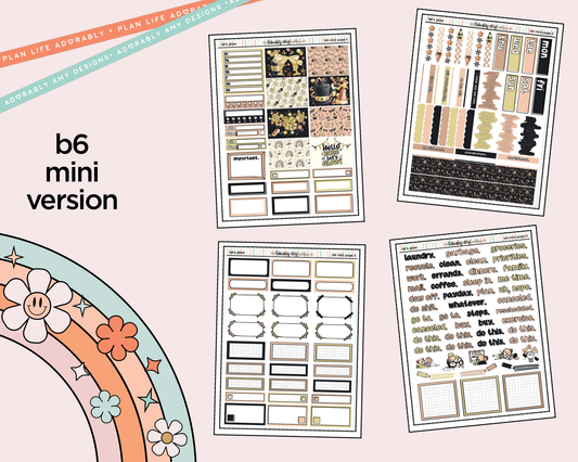 Mini B6 Let's Glow Sticker Kit sized for ANY Vertical Insert
