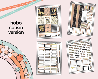 Hobonichi Cousin Weekly Let's Glow Planner Sticker Kit for Hobo Cousin or Similar Planners