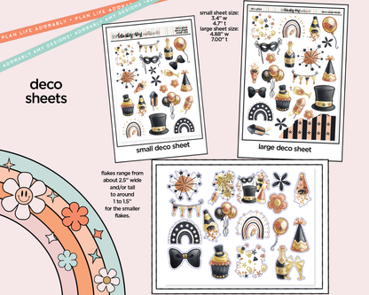 Let's Glow Weekly Kit Deco Pages - All Sizes