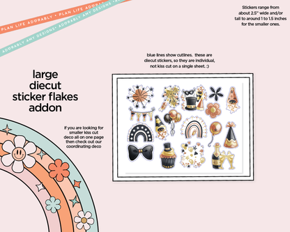 Let's Glow Weekly Kit Deco Pages - All Sizes