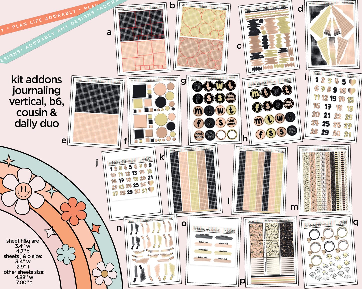 Let's Glow Weekly Kit Addons - All Sizes - Strips, Smears and More!