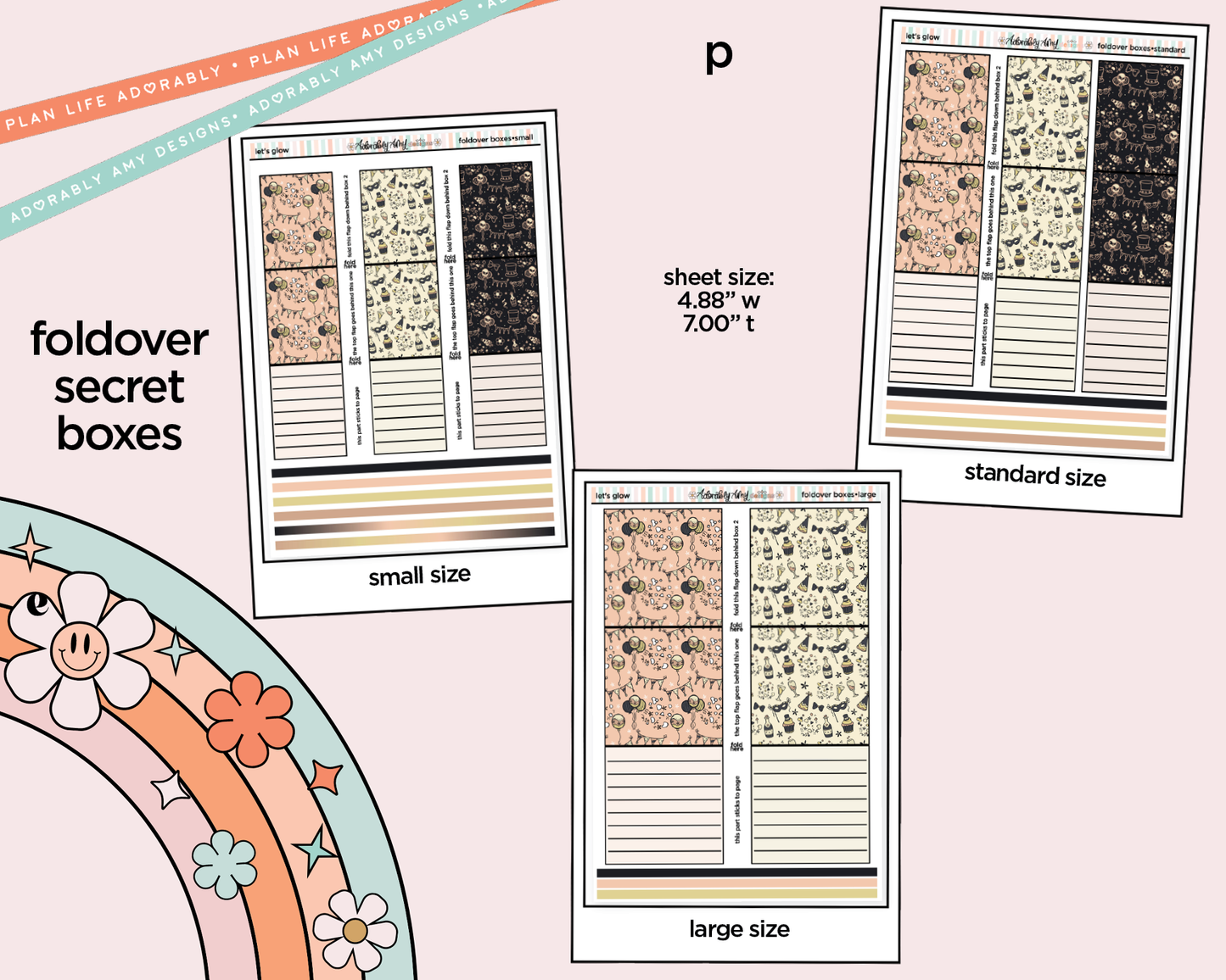 Let's Glow Weekly Kit Addons - All Sizes - Strips, Smears and More!
