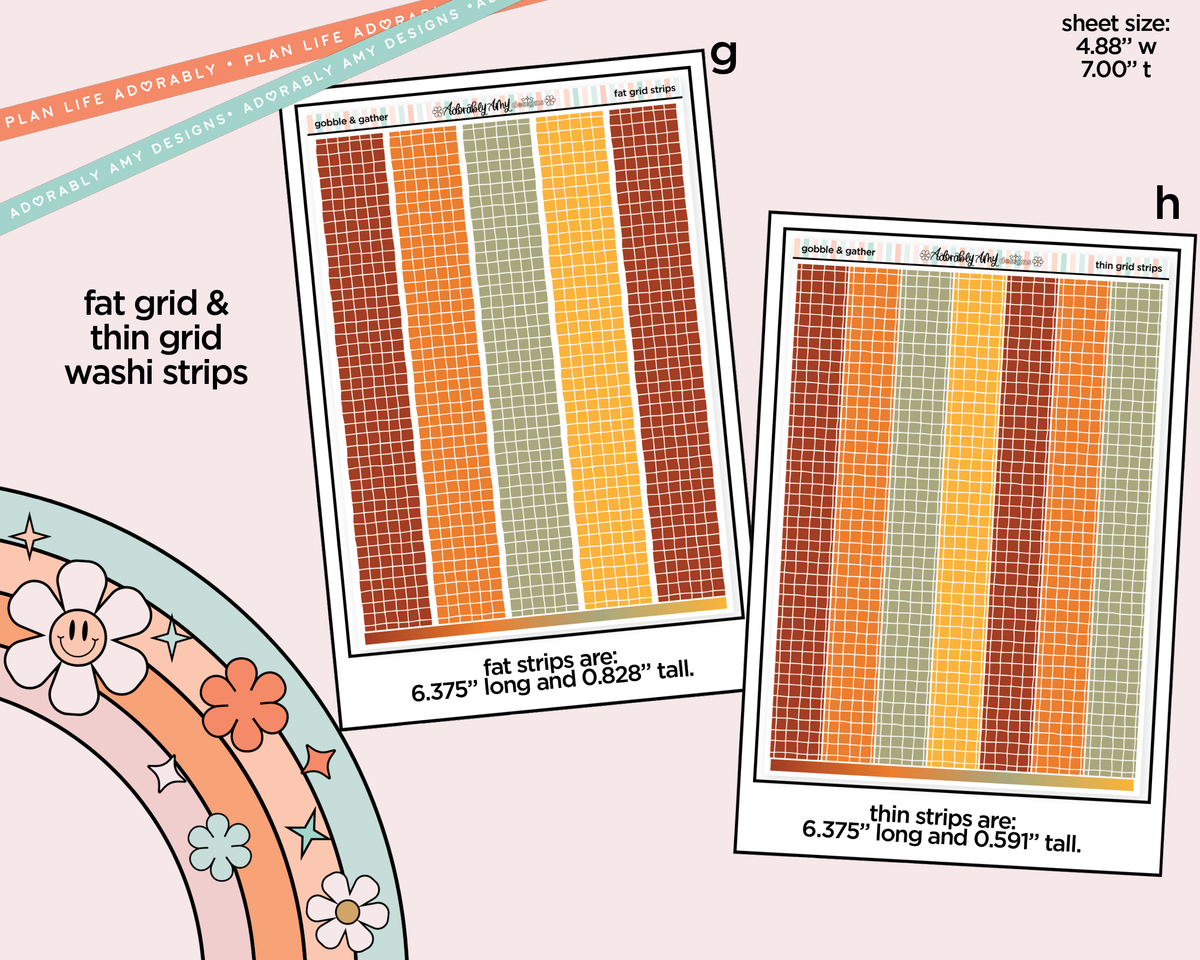 Gobble & Gather Weekly Kit Addons - All Sizes - Strips, Smears and More! - Adorably Amy Designs
