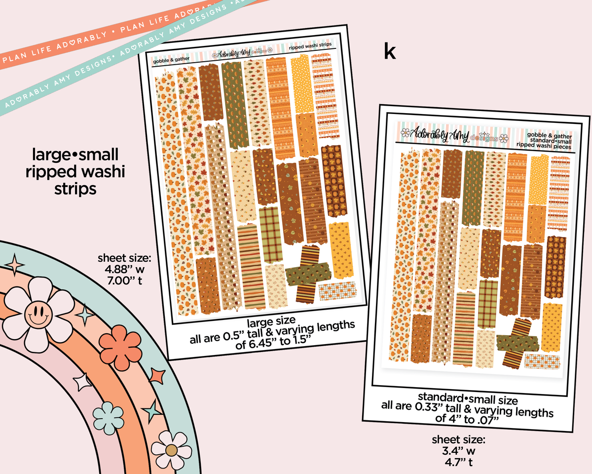 Gobble & Gather Weekly Kit Addons - All Sizes - Strips, Smears and More! - Adorably Amy Designs