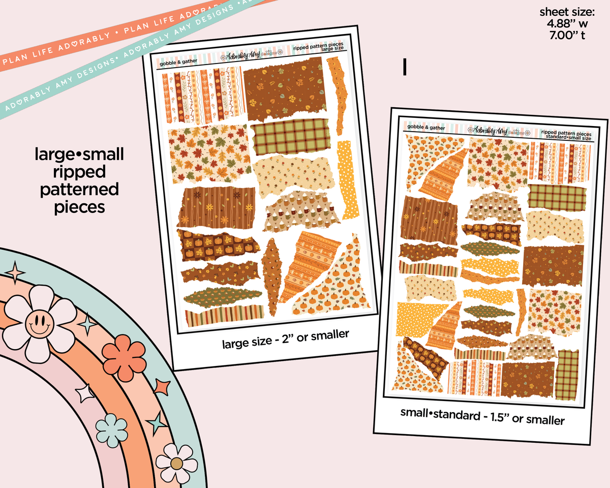 Gobble & Gather Weekly Kit Addons - All Sizes - Strips, Smears and More! - Adorably Amy Designs