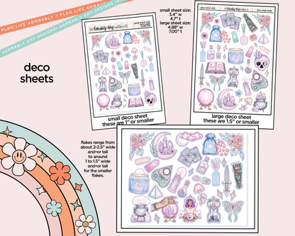 Good Witch Club Weekly Kit Deco Pages - All Sizes