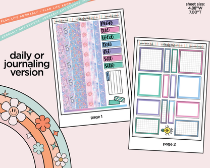 Journaling and Daily Planning Good Witch Club Planner Sticker Kit