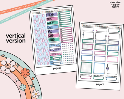 Vertical Good Witch Club Collection Kit for Vertical Standard Size Planners or Insert
