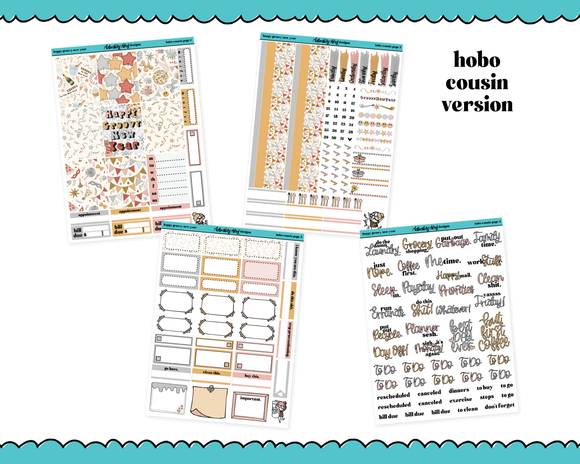Journaling Kit Warm and Fuzzy Pastel Winter Themed Planner Sticker Kit –  Adorably Amy Designs