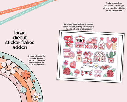 Here to Steal Hearts Valentine Weekly Kit Deco Pages - All Sizes